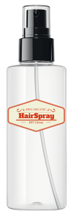 100 ORGANIC hairspray